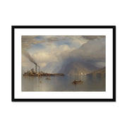 Storm King on the Hudson Framed & Mounted Print