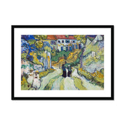 Stairway at Auvers Framed & Mounted Print