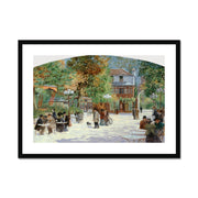 At the Chalet du Chateau de Madrid, in the Bois de Boulogn Framed & Mounted Print