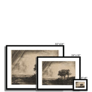 The Three Trees Framed & Mounted Print