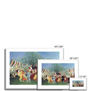 A Centennial of Independence Framed & Mounted Print