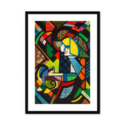 Daughter in a Rocker Framed & Mounted Print