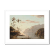 A Creek in St. Thomas Framed & Mounted Print