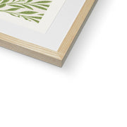 Willow Pattern Framed & Mounted Print