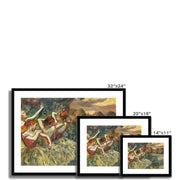 Four Dancers Framed & Mounted Print