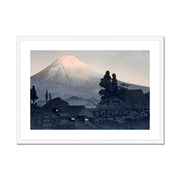 Mount Fuji From Mizukubo Framed & Mounted Print