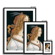 Idealized Portrait of a Lady (1480) Framed & Mounted Print
