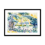 Garden of the Painter at Saint Clair Framed & Mounted Print