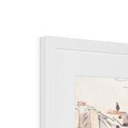 Tugboat at the Pont Neuf, Paris Framed & Mounted Print