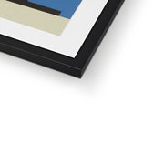 Composition Framed & Mounted Print