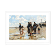 En route pour la pêche Framed & Mounted Print