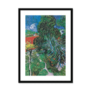 Doctor Gachet's Garden in Auvers Framed & Mounted Print