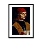 The Portrait of a Musician Framed & Mounted Print