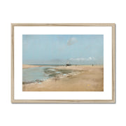 Beach at Low Tide Framed & Mounted Print