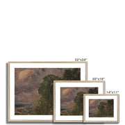 A View at Hampstead with Stormy Weather Framed & Mounted Print