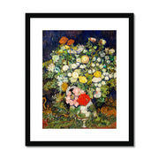 Bouquet of Flowers in a Vase Framed & Mounted Print