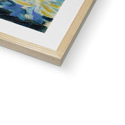 Blossoming Acacia Branches Framed & Mounted Print