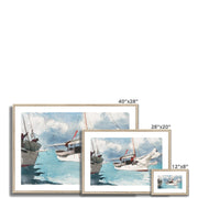 Fishing Boats, Key West Framed & Mounted Print