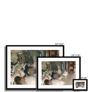 The Rehearsal Onstage Framed & Mounted Print