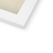 Long-Eared Owl in Ginkgo Framed & Mounted Print