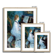 Woman at the Piano Framed & Mounted Print