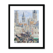 Grocery Street, Rouen Framed & Mounted Print