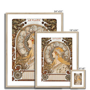 Zodiaque or La Plume Framed & Mounted Print