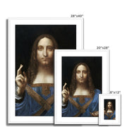 Salvator Mundi Framed & Mounted Print