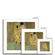 The Kiss Framed & Mounted Print