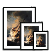 The Storm on the Sea of Galilee Framed & Mounted Print