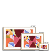 Area Broken by Perpendiculars Framed & Mounted Print