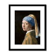 Girl with a Pearl Earring Framed & Mounted Print