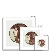 Stained Glass Window for the Facade of the Fouquet Boutique 4 Framed & Mounted Print