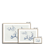 Japanese butterfly: Cho senshu (One Thousand Butterflies) 2 Framed & Mounted Print