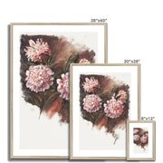 Red Peonies during 19th–20th century Framed & Mounted Print