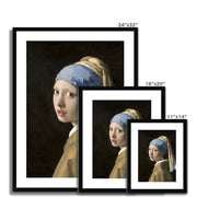 Girl with a Pearl Earring Framed & Mounted Print