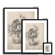 Flowers in a Pitcher Framed & Mounted Print