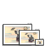 Scene from the Nog theater play Yamauba Framed & Mounted Print