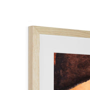 Reclining Nude from the Back Framed & Mounted Print