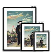 Myself: Portrait – Landscape Framed & Mounted Print