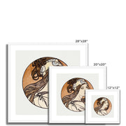 Stained Glass Window for the Facade of the Fouquet Boutique 3 Framed & Mounted Print