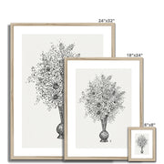 Flower vase (ca. 1891–1941) Framed & Mounted Print