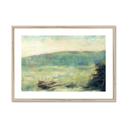 Landscape at Saint-Ouen Framed & Mounted Print