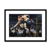 Stag at Sharkey's Framed & Mounted Print