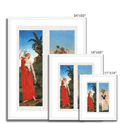 The four seasons Framed & Mounted Print