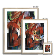 The Foxes Framed & Mounted Print