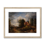 The Valley Farm Framed & Mounted Print