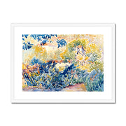 The Artist's Garden at Saint-Clair Framed & Mounted Print