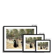 To the Champs Elysees Framed & Mounted Print