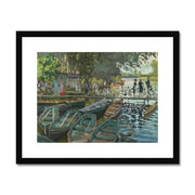 Bathers at La Grenouillère Framed & Mounted Print